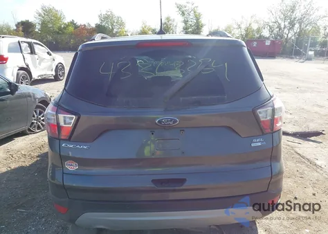 2018 Ford Escape Sel из США, поврежденный, VIN 1FMCU9HD8JUD48101
